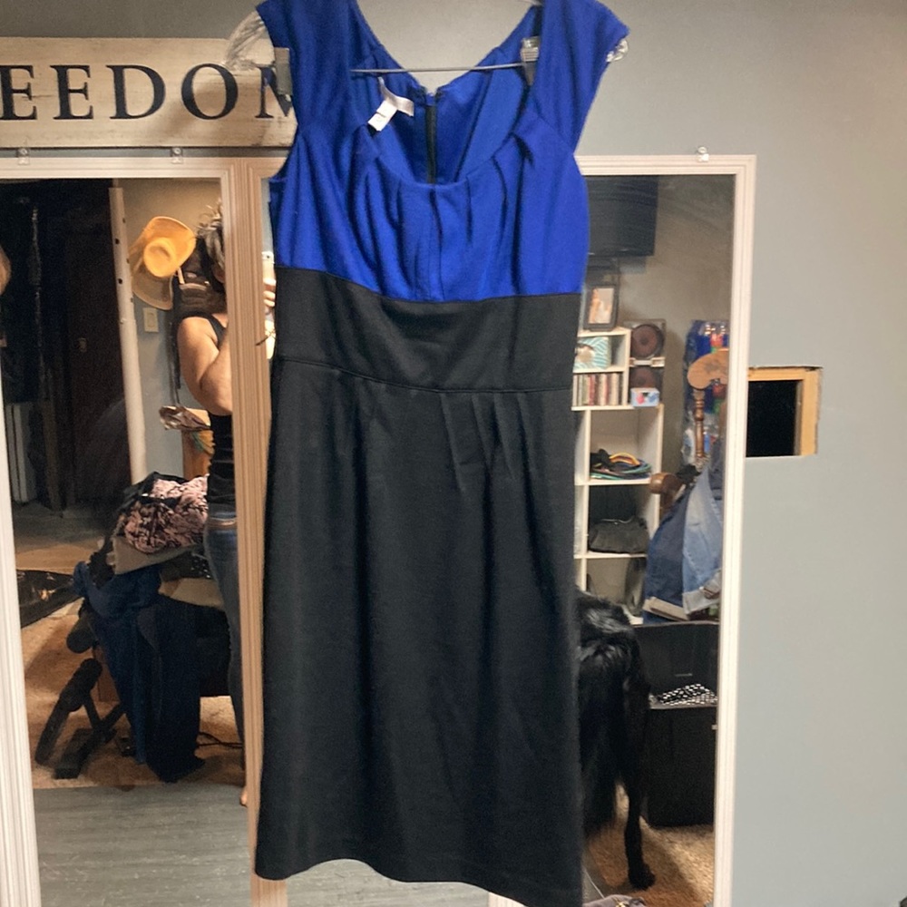 Dress. Pencil cut but stretchy.